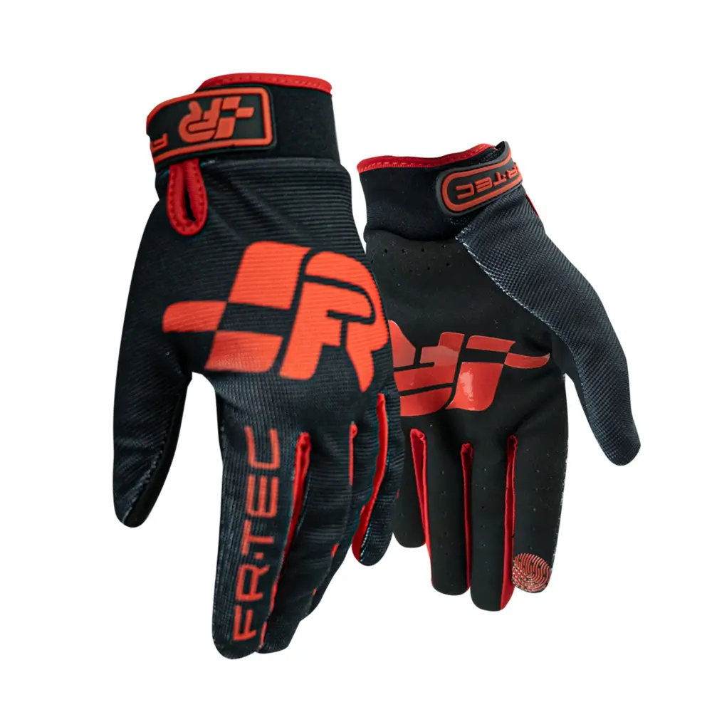 FR-TEC Guantes Simracing - Talla Unica - Agarre y Proteccion Garantizados - Tejido Capacitativo en l
