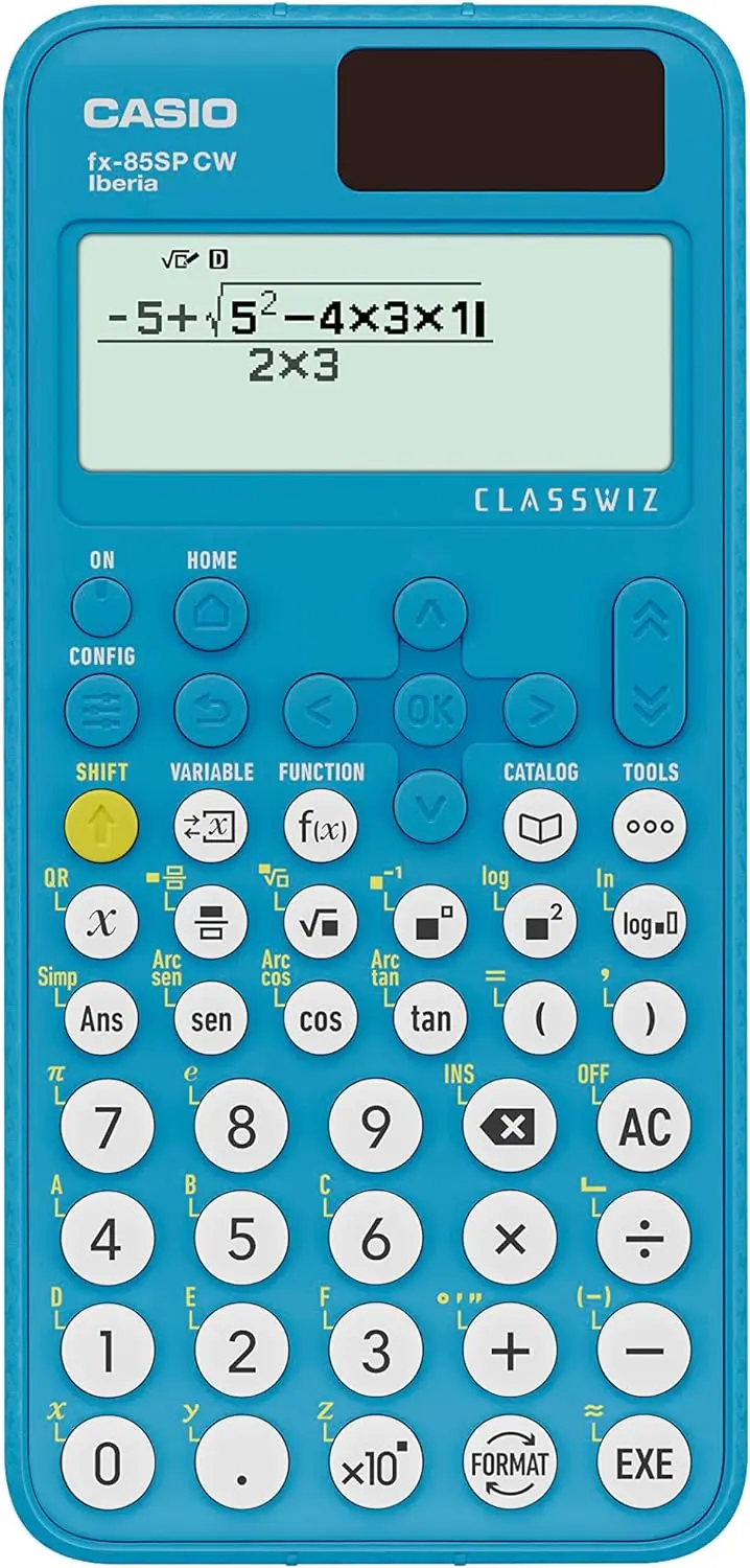 Casio Iberia Classwiz FX-85SP Calculadora Cientifica Pantalla LCD 12 Digitos - Tabla de Valores, Sim