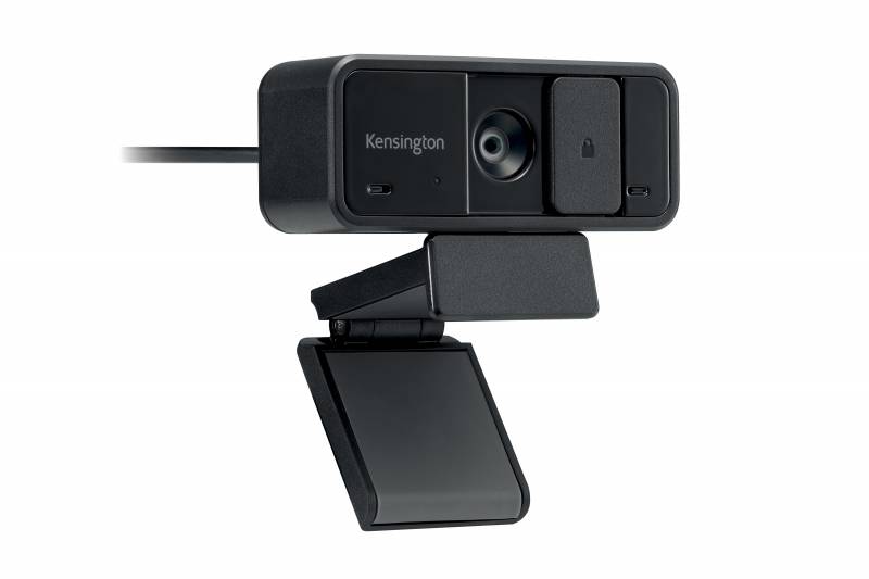 Kensington W1050 Webcam de Angulo Amplio y Enfoque Fijo 1080P - Video Nitido y Sensor de Gran Tama�o