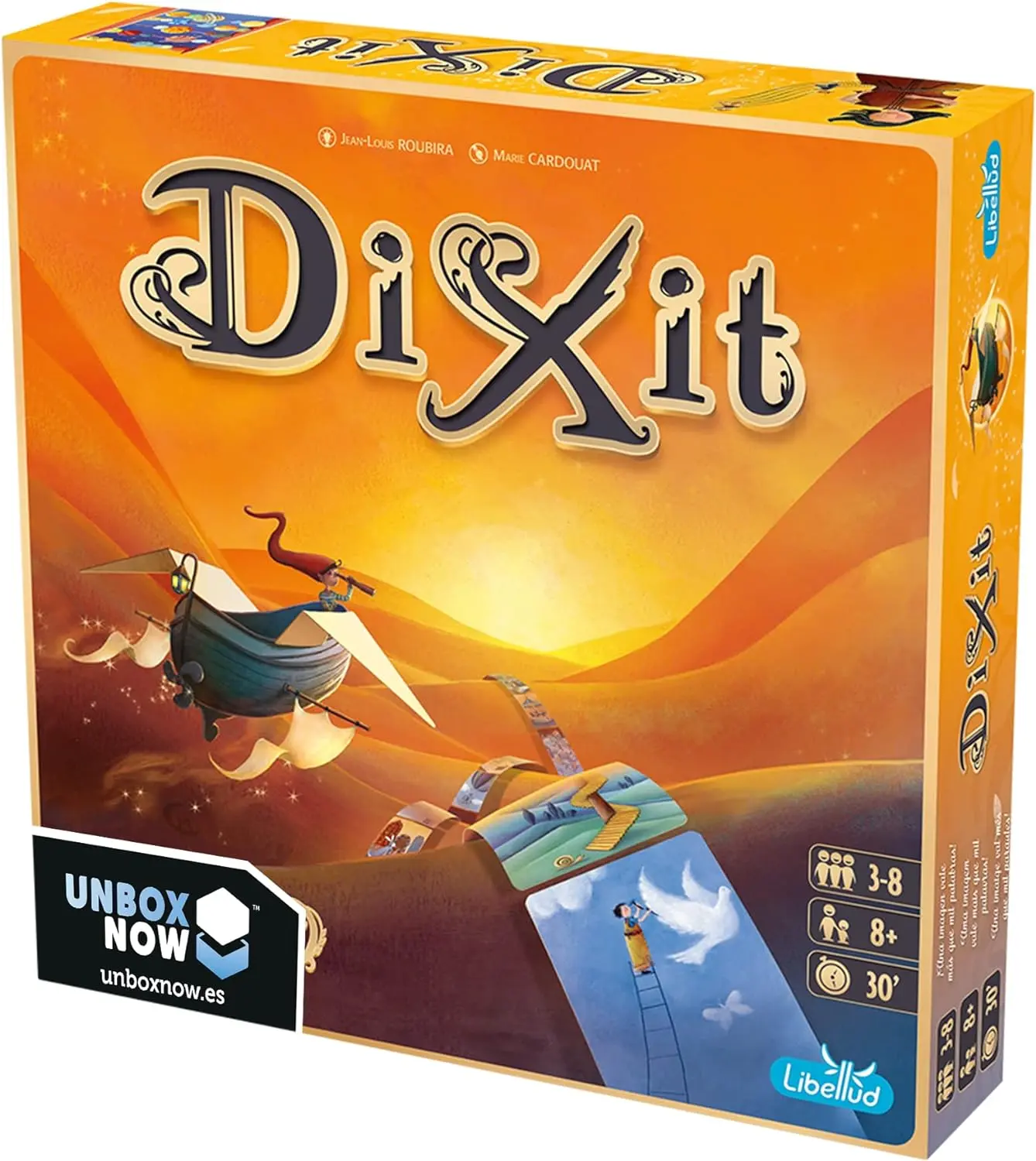 Dixit Classic Juego de Tablero - Tematica Abstracta - De 3 a 6 Jugadores - A partir de 8 A�os - Dura