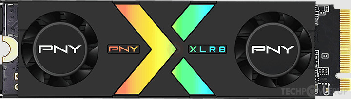 PNY CS3150 Disco Duro Solido SSD M2 2TB NVMe PCIe Gen5 x4 con Disipador Termico -  Iluminacion RGB -