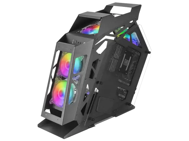 Mars Gaming Controladora Chroma ARGB - Medida en mm: 540x234x500 - Iluminacion Addressable RGB + 39 
