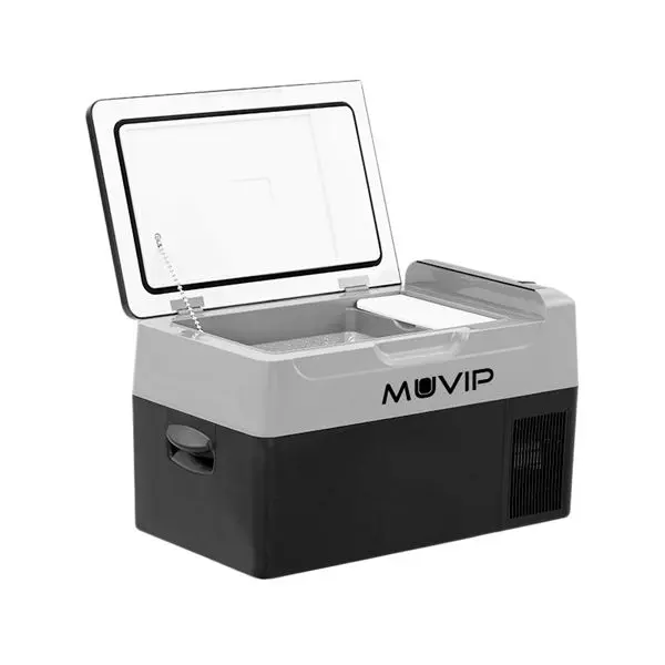 Muvip Nevera de Compresor Portatil 20 Litros 50W - Asas de Transporte - Compresor Silencioso - Color