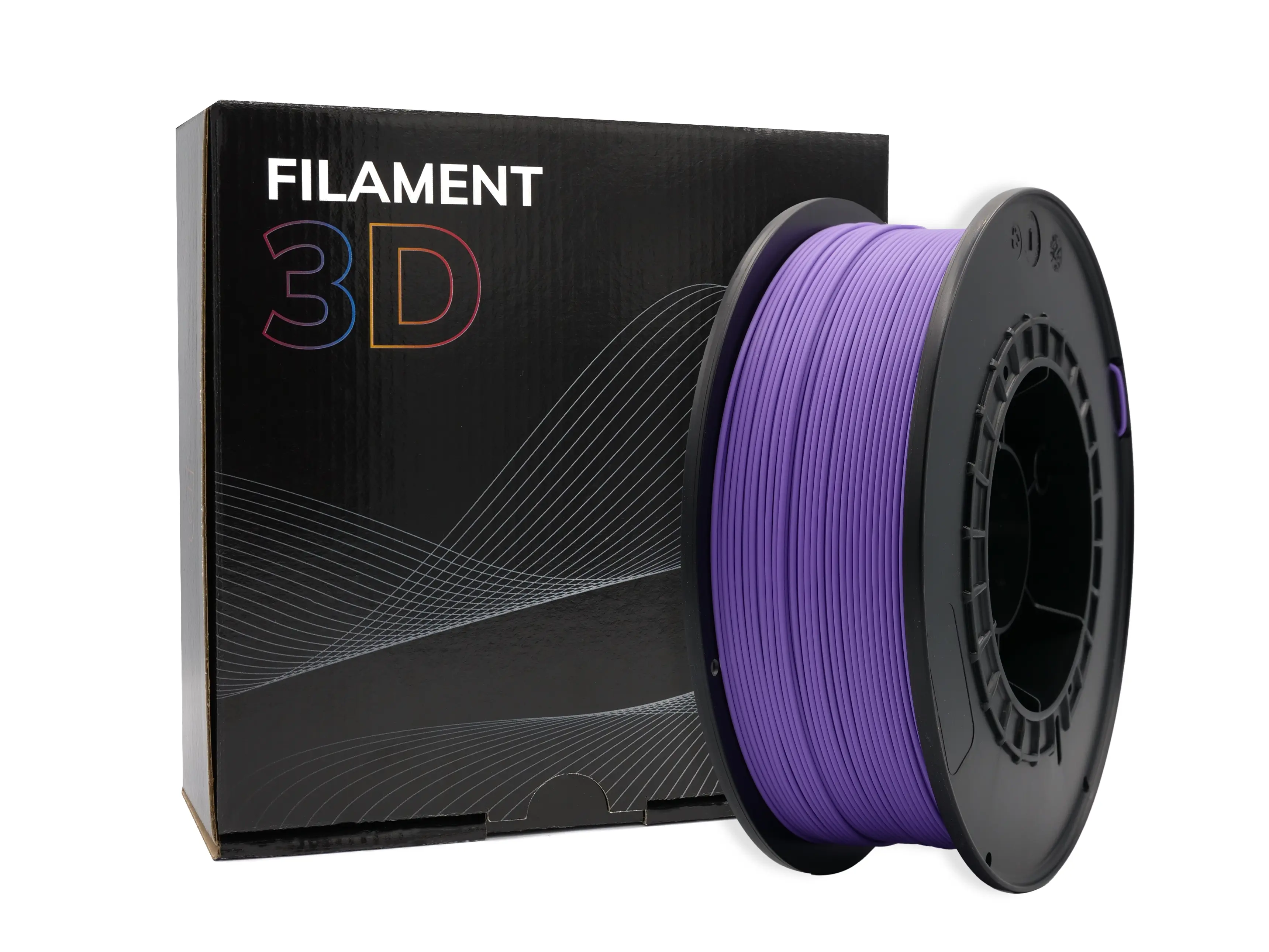 Filamento 3D PLA - Diametro 1.75mm - Bobina 1kg - Color Morado Claro