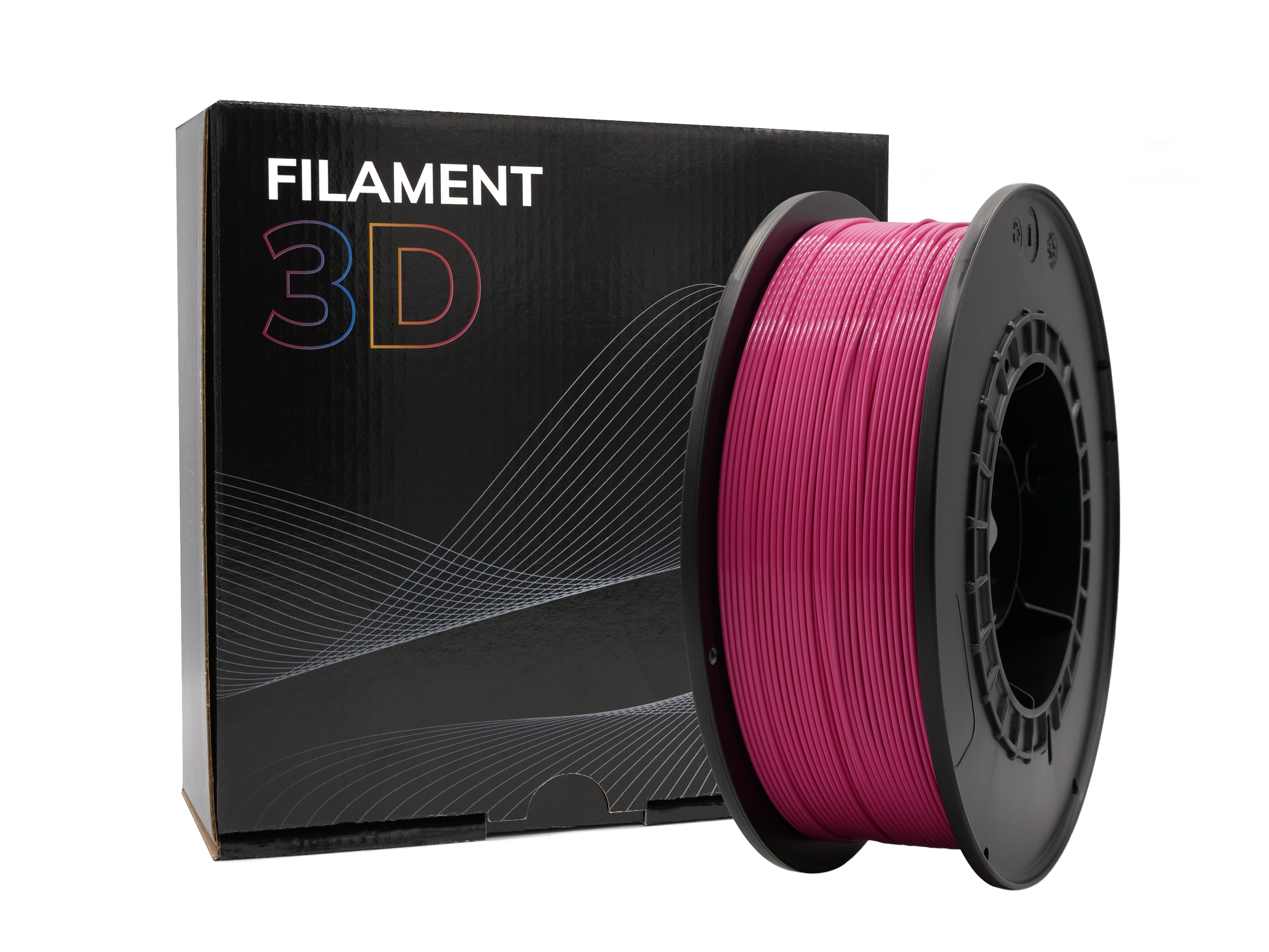 Filamento 3D PLA - Diametro 1.75mm - Bobina 1kg - Color Magenta