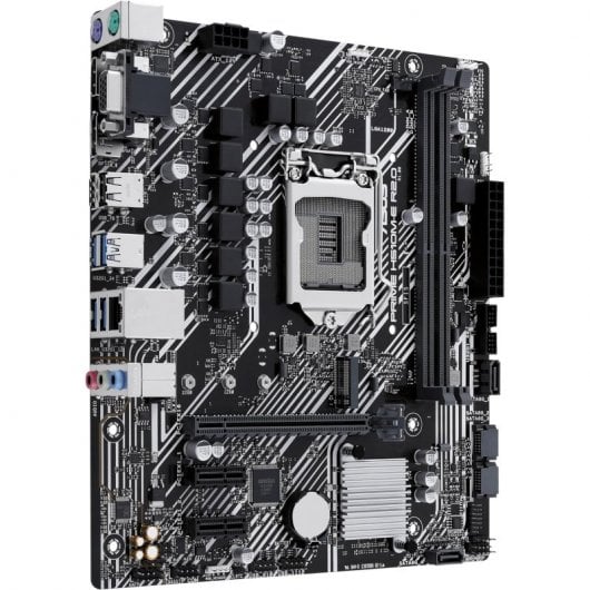 Asus Prime H510M-E R2.0 Placa Base Intel 1200 2x DDR4 - HDMI, VGA, PCIe 4.0, Ranura M.2 de 32 Gbps, 