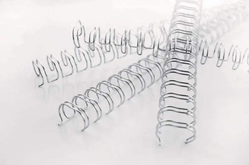 GBC Wirebind Encuadernacion de Alambre 3:1 No.4, 6mm - A4 Negro (100) - Negro Profesional