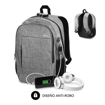 Subblim Mochila Urban Lock System - para Portatiles de hasta 16