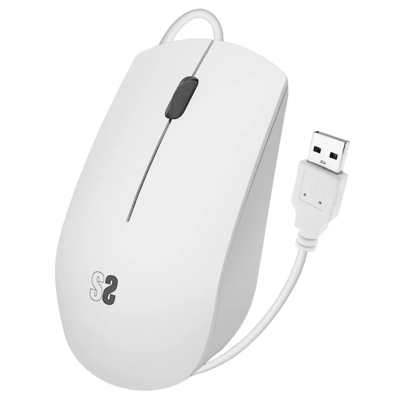 Subblim Rat�n �ptico Business - Todoterreno - Silent Click - Ergon�mico - Libertad con cable - Senci