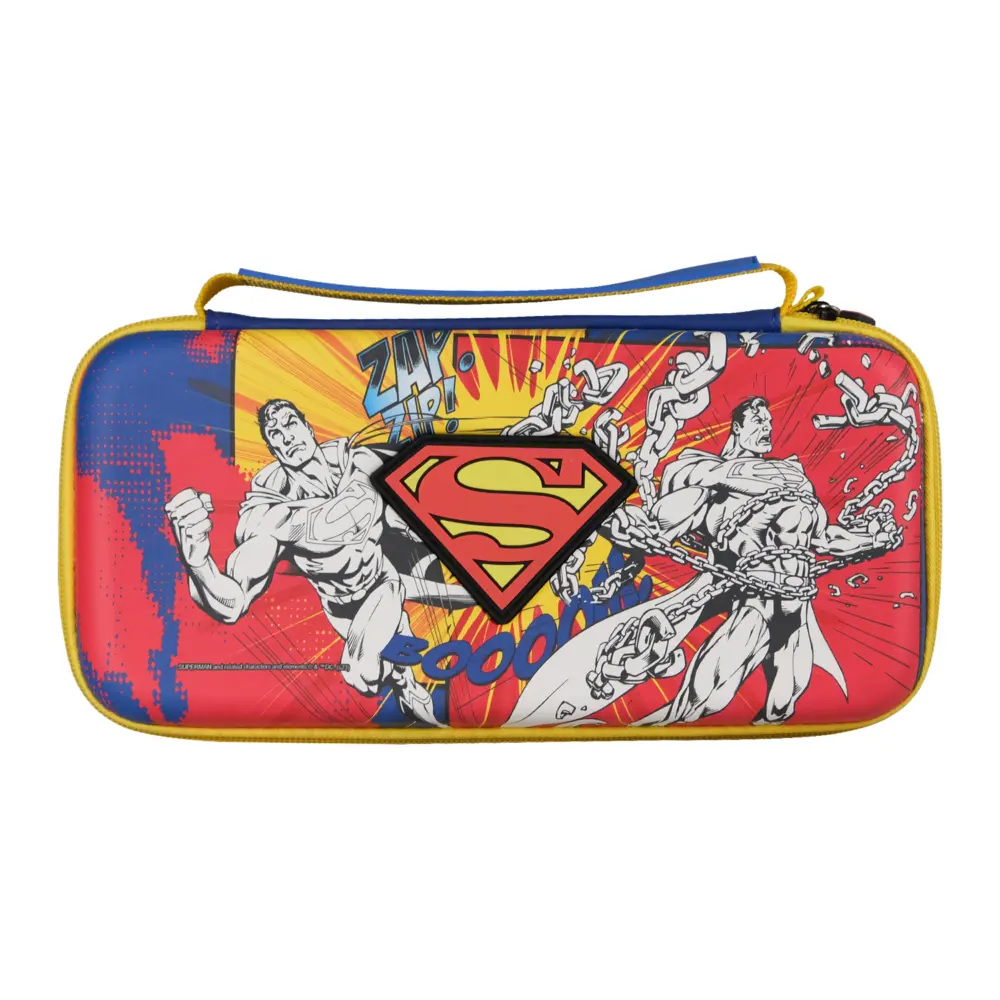 FR-TEC Bolsa Premium Superman para Nintendo Switch - Compatible con Todos los Modelos - Estuche de A