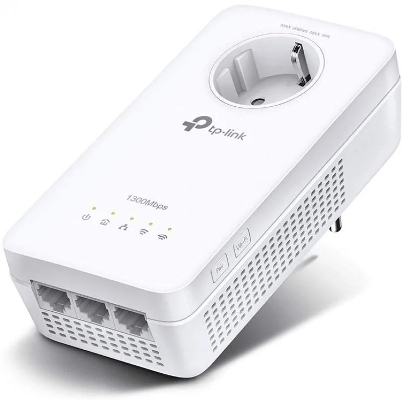 TP-Link Punto de Acceso WiFi AC1200 Doble Banda - Transferencia de hasta 1200Mbps - Enchufe Integrad