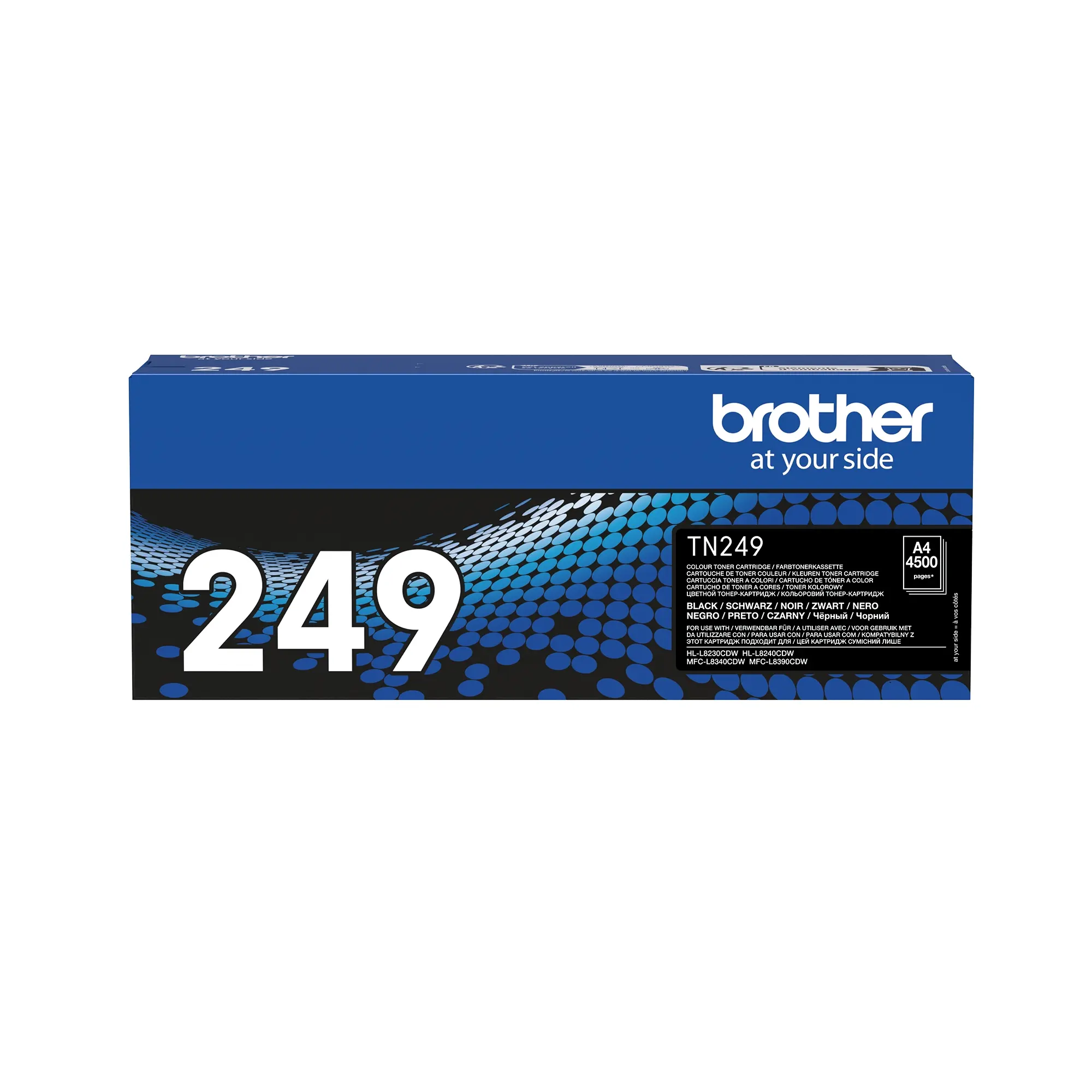 Brother TN249 Negro Cartucho de Toner Original - TN249BK