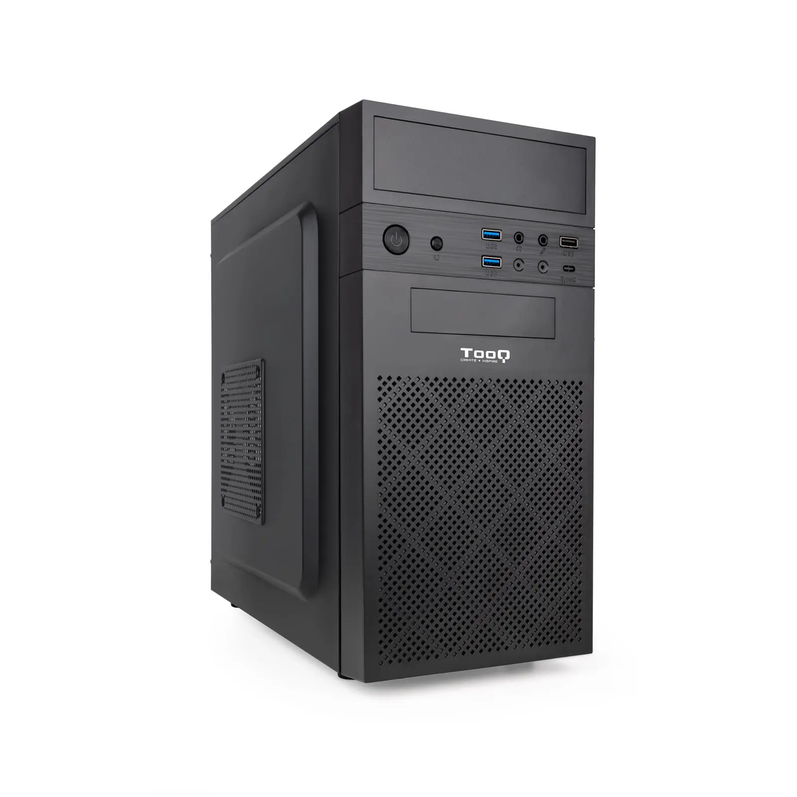 Tooq Caja Minitorre Micro-ATX/Mini-ITX - Tama�o Disco Soportado 3.5
