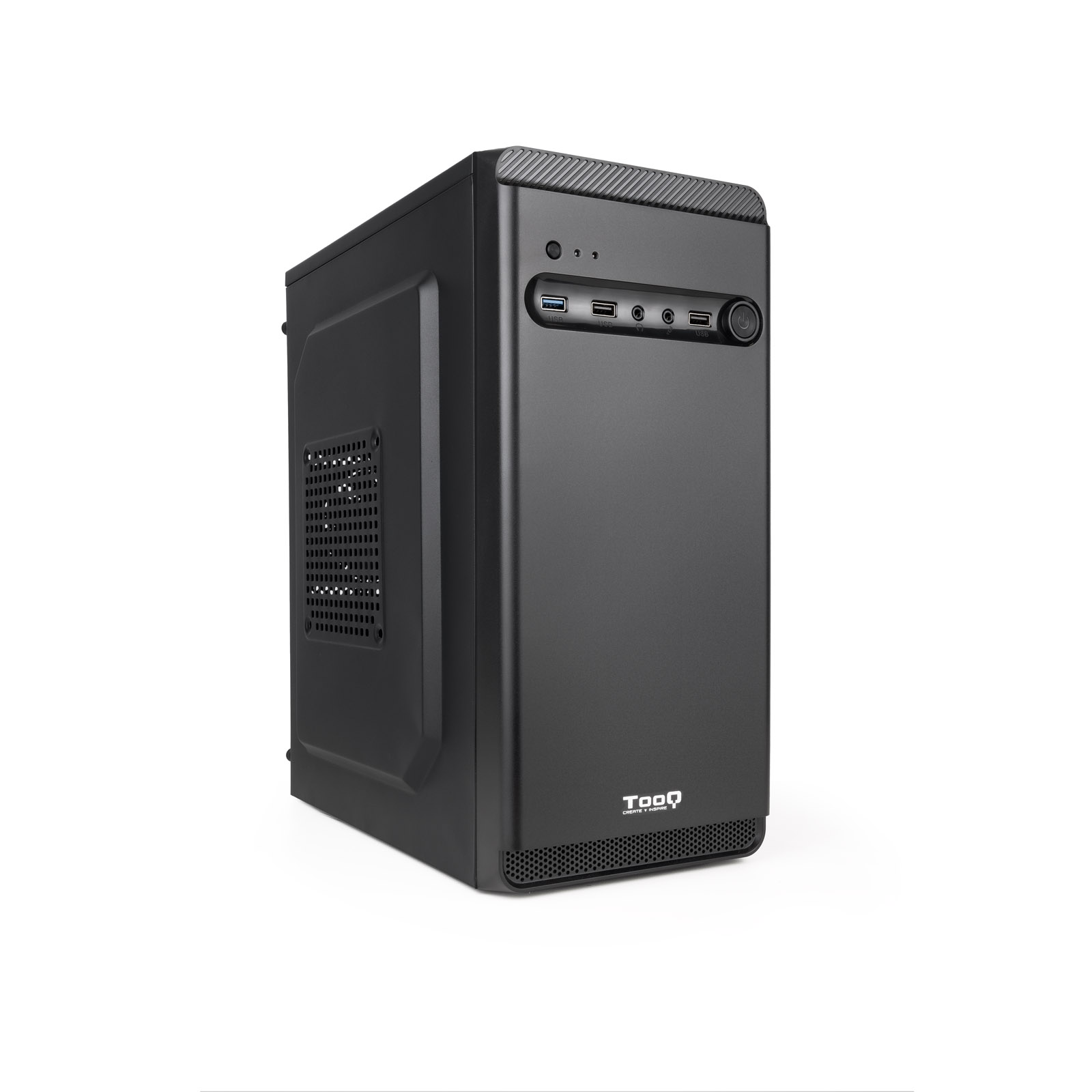 Tooq Caja Minitorre Micro-ATX/Mini-ITX - Tama�o Disco Soportado 3.5
