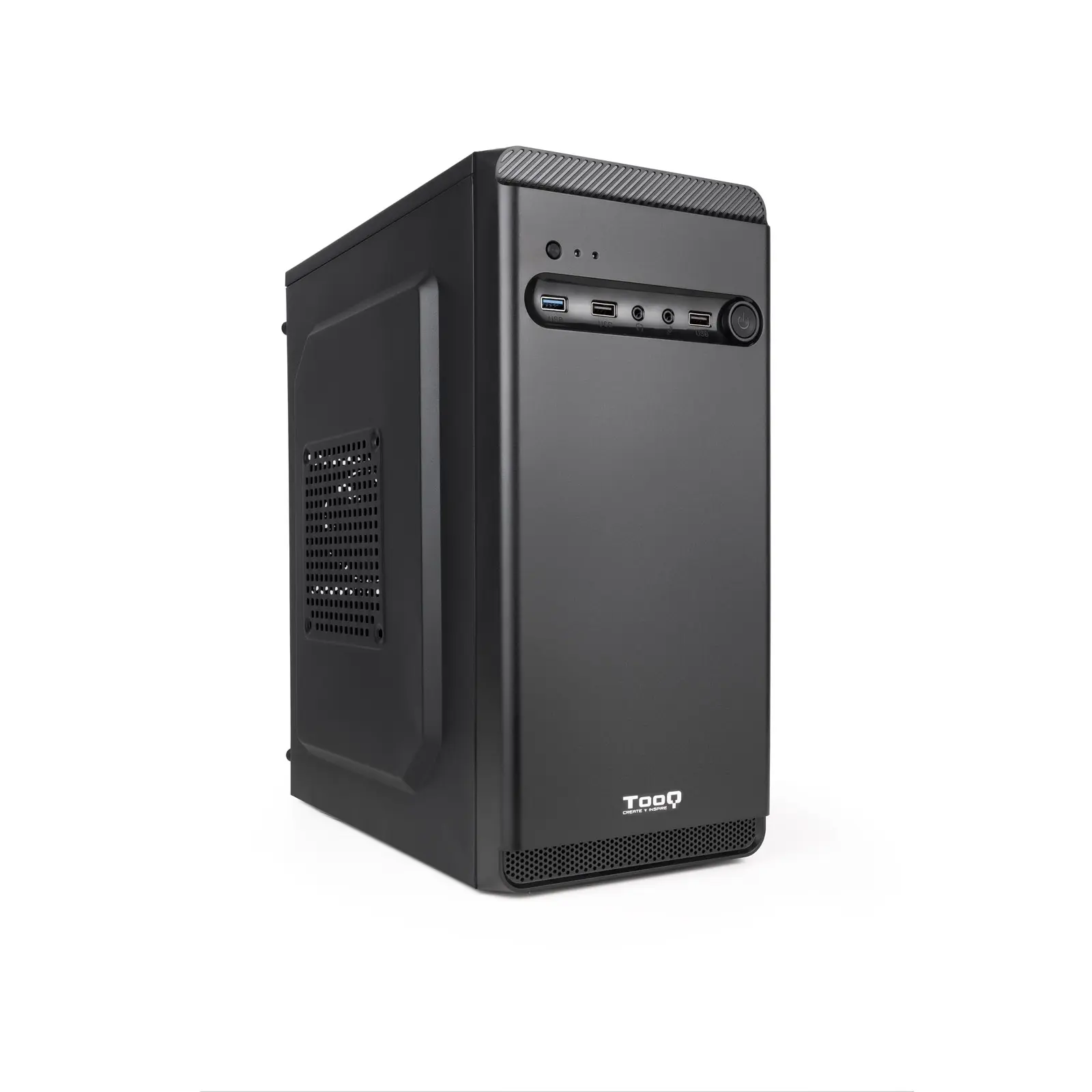 Tooq Caja Minitorre Micro-ATX/Mini-ITX - Tama�o Disco Soportado 3.5