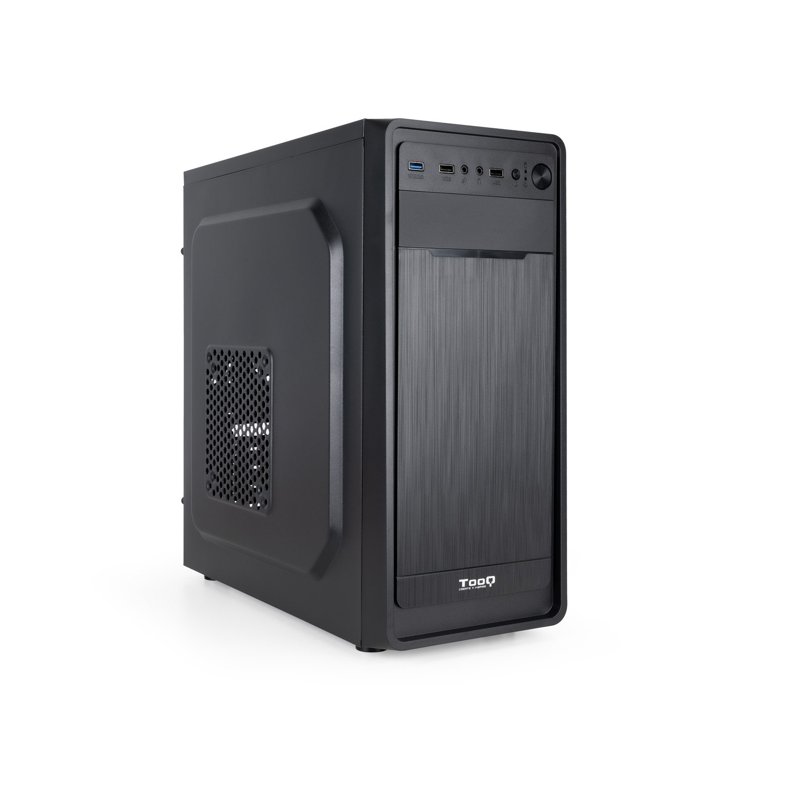 Tooq Caja Semitorre ATX/MicroATX/Mini-ITX - Tama�o Disco Soportado 3.5