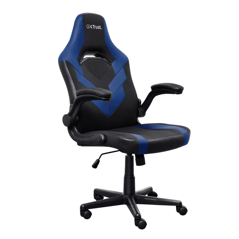 Trust GXT 703B Riye Silla Gaming - Reposabrazos - Ruedas de Nylon - Piston de Gas Clase 4 - Base Met