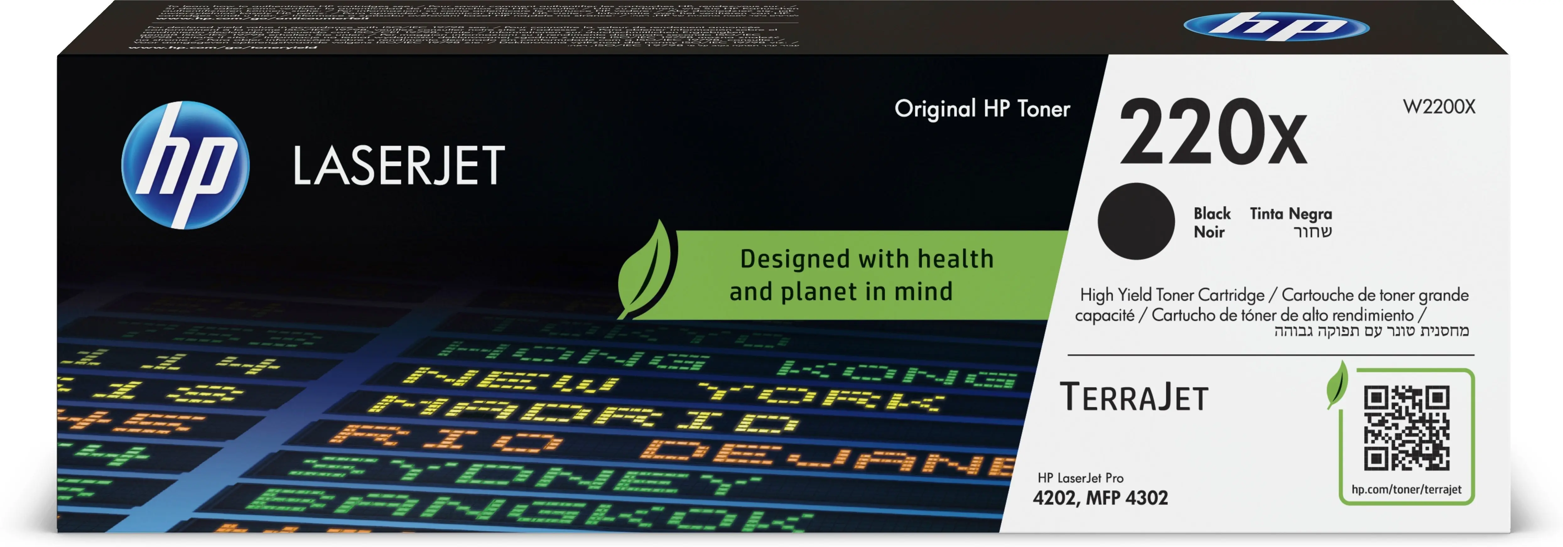 HP W2200X Negro Cartucho de Toner Original - 220X