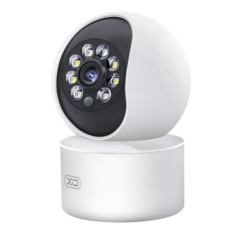 XO Camara de Seguridad Wifi - Resolucion 3mpx 2304x1296 - Deteccion de Movimiento 0-10m - Vision Noc