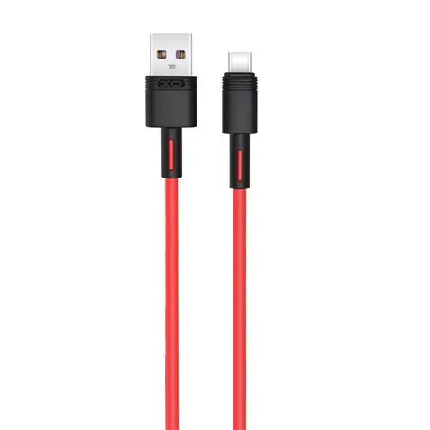 XO Cable NBQ166 Carga Rapida USB - Tipo C - 5A - 1m - Color Rojo