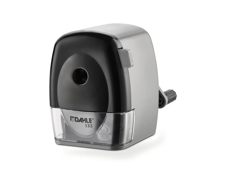 Dahle 133 Afilalapices de Manivela - Para Lapices de 8 a 11,5mm � - Fresa de Acero - Forma de Punta 