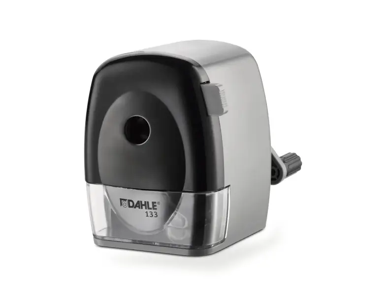 Dahle 133 Afilalapices de Manivela - Para Lapices de 8 a 11,5mm � - Fresa de Acero - Forma de Punta 