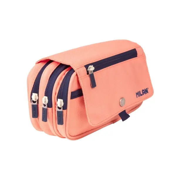 Milan Coleccion 430 Portatodo de Gran Capacidad - 3 Bolsillos con Cremallera y Un Peque�o Bolsillo F