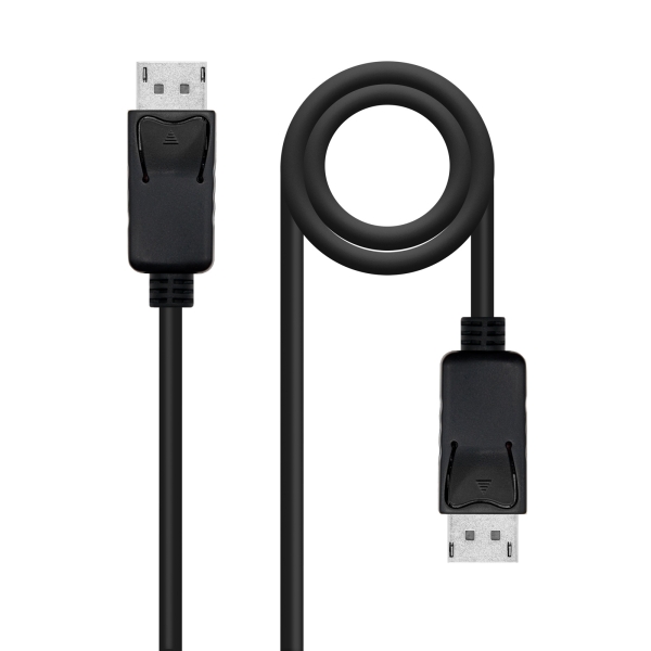 Nanocable Cable Displayport 1.2 CCS DP/M-DP/M - Longitud 1.5m - Soporta Resoluciones de Video de has