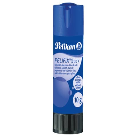 Pelikan Pelifix Pegamento en Barra 10gr - Ideal para Papel, Cartulina, Fotografias etc... - Facil Ap