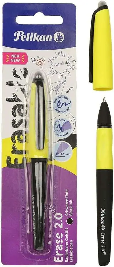 Pelikan Roller Erase 2.0 Boligrafo - Empu�adura Ergonomica Antifatiga - Duracion Larga de la Tinta -