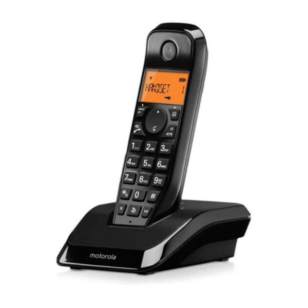 Motorola S1201 Telefono Inalambrico Dect - Identificador de Llamada - Contestador - Manos Libres - C