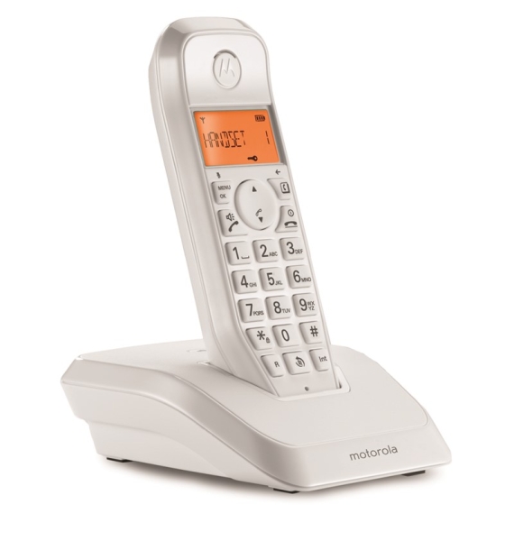 Motorola S1201 Telefono Inalambrico Dect - Identificador de Llamada - Contestador - Manos Libres - C