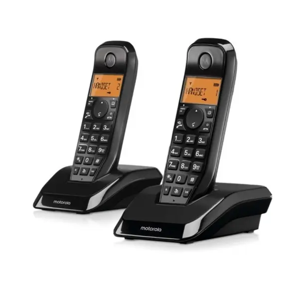 Motorola S1202 Telefono Inalambrico Dect + 1 Supletorio - Identificador de Llamada - Contestador - M