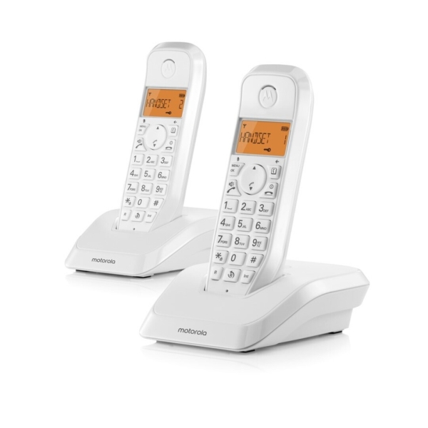 Motorola S1202 Telefono Inalambrico Dect + 1 Supletorio - Identificador de Llamada - Contestador - M