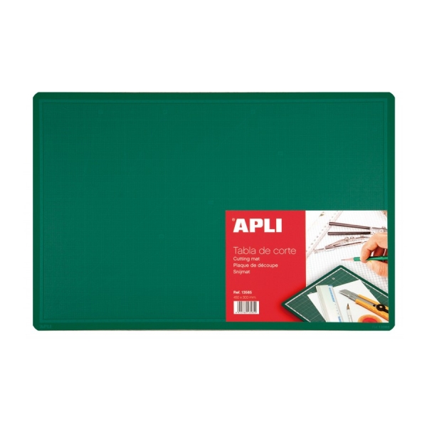 Apli Plancha de Corte A3 PVC 450x300x2mm - Base Antideslizante - Formula Auto Cicatrizante - Impresi