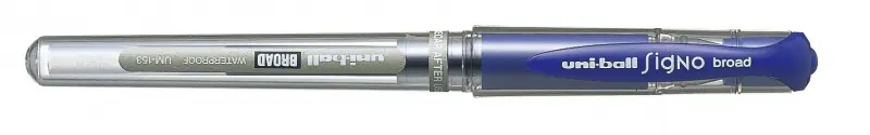Uni-ball Signo Broad UM-153 Roller de Tinta Gel - Punta de Bola 1mm - Trazo Estilografico - Sujecion