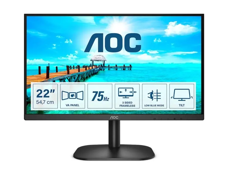 AOC Monitor 21.5