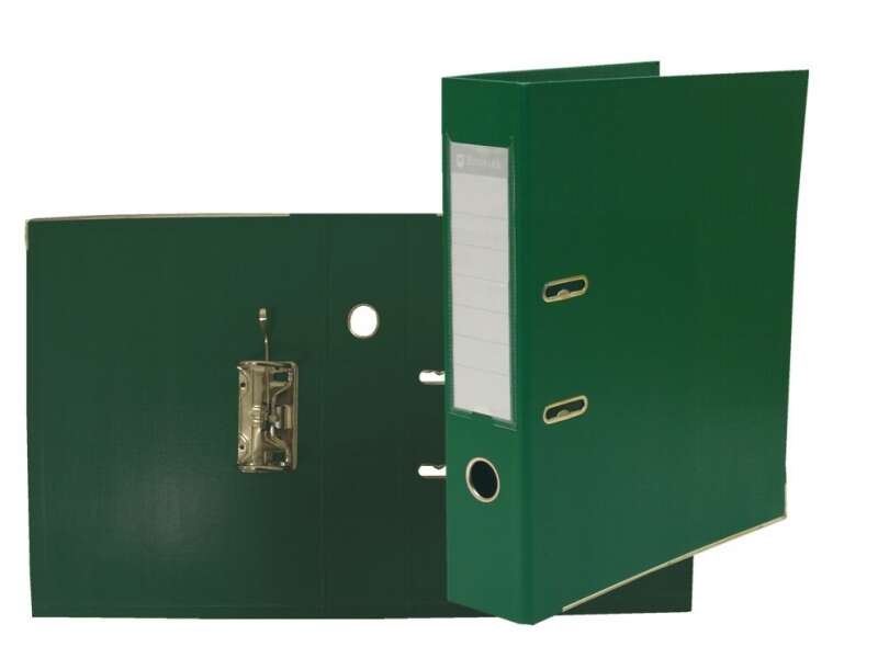 Bismark Archivador A-Z Formato Folio - PVC de Gran Resistencia - Tarjetero en el Lomo - Cartoneras M