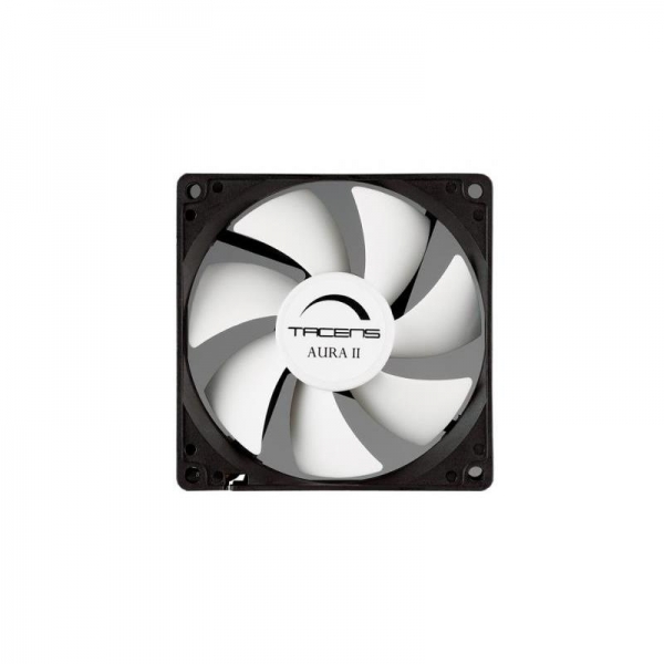 Tacens Aura II Ventilador Ultrasilencioso - Rodamiento Fluxus II - Aspas Aerodinamicas - Tornillos A