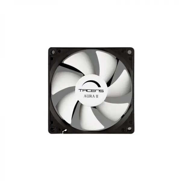 Tacens Aura II Ventilador Ultrasilencioso - Rodamiento Fluxus II - Aspas Aerodinamicas - Tornillos A