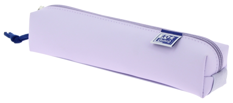 Oxford Live & Go Estuche Cuadrado Peque�o - Material Acolchado - Goma Elastica para unirlo al Cuader