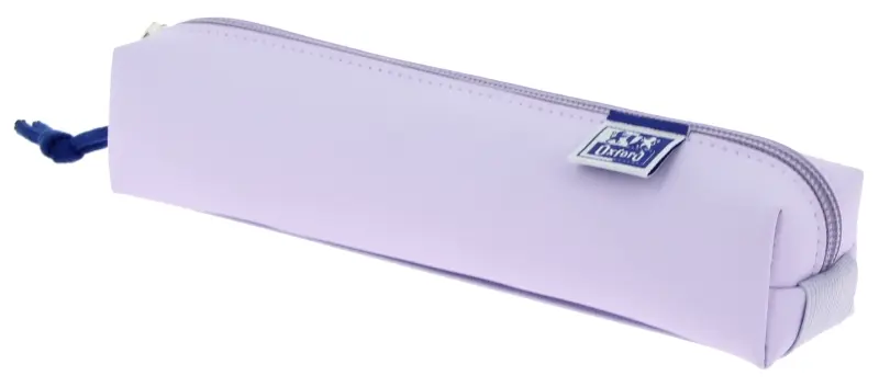 Oxford Live & Go Estuche Cuadrado Peque�o - Material Acolchado - Goma Elastica para unirlo al Cuader