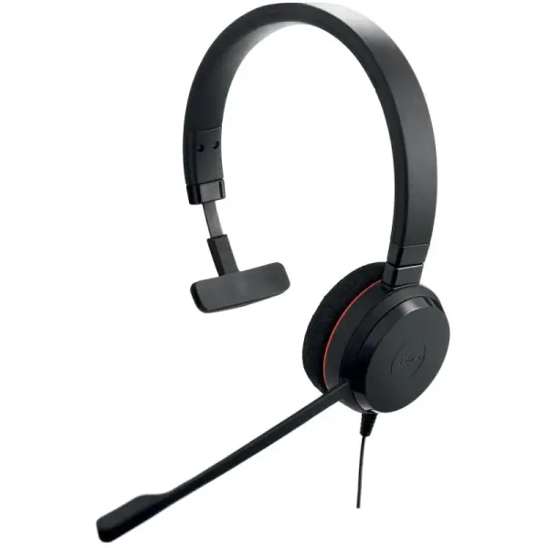 Jabra Evolve 20 Auricular Monoaural con Microfono USB - Cancelacion de Ruido - Diadema Ajustable - C