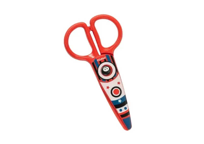 Dahle 54677 Kids Tijeras Infantiles 12cm para los mas Peque�os - Hojas de Plastico - Puntas Redondea