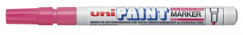 Uni-ball PX-21 Paint Marker - Marcador de Pintura - Punta Acrilica de Bala 0.8-1.2mm - Linea Fina - 