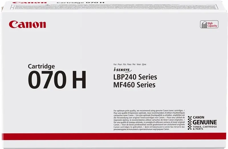 Canon 070H Negro Cartucho de Toner Original - 5640C002