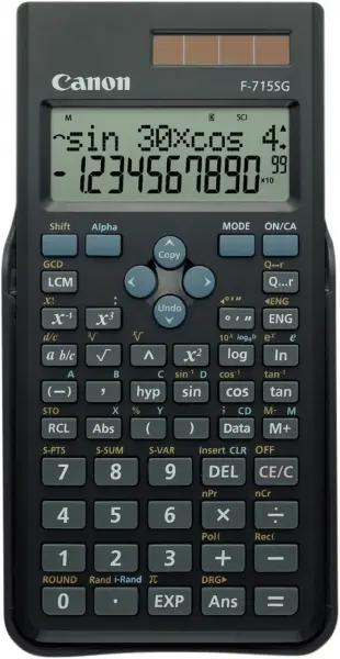 Canon F-715SG Calculadora Cientifica con Pantalla LCD 2 Lineas 16 Digitos - Calculo Interno de hasta
