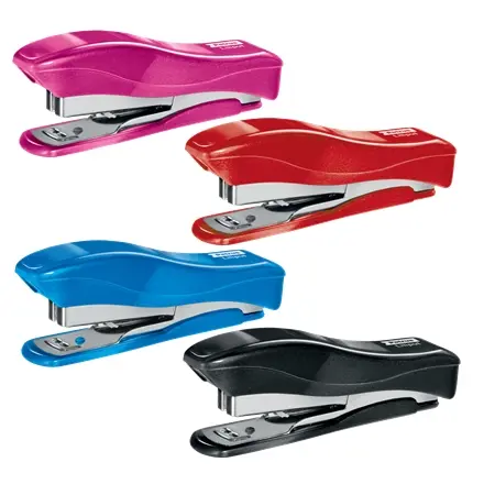 Petrus 200 Liliput WOW Grapadora + 1 Caja de 1.000 Grapas 23/6 - Hasta 12 Hojas - Grapas 23/6 - Grap