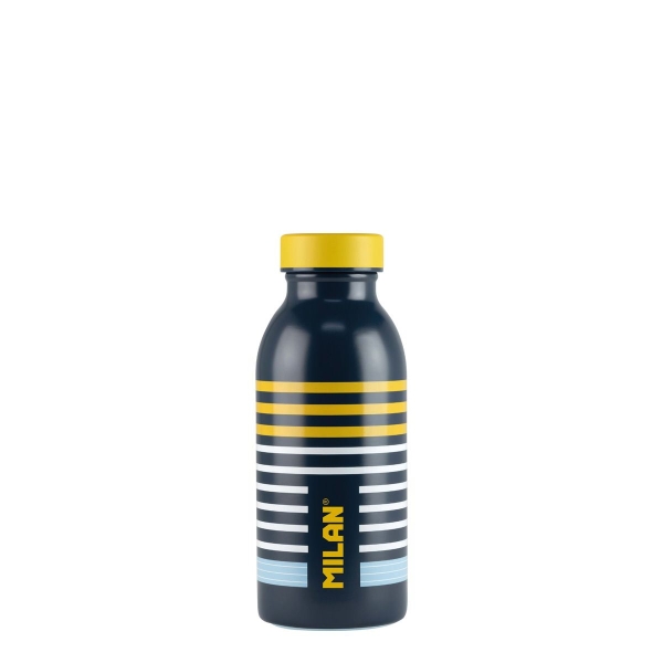 Milan Serie Especial Swims Botella Isotermica 0.35L - Doble Pared de Acero Inoxidable - Liquidos Cal