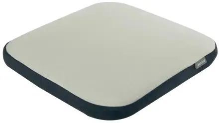 Leitz Ergo Active Wobble Cojin de Asiento Hinchable con Funda Gris Claro - Con Certificacion IGR - M